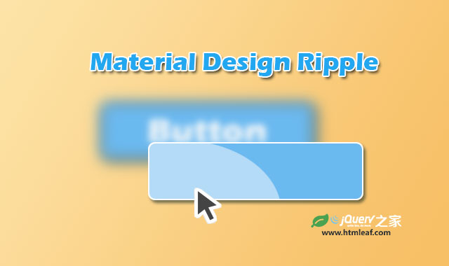4种基于SVG的Material Design风格按钮点击波特效