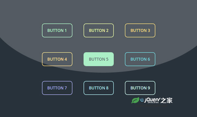 9种纯CSS3鼠标滑过彩色按钮动画特效