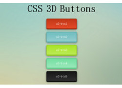 纯css3实现的3D按钮