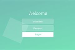 Based on CSS3 dynamic background login box code