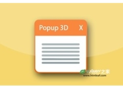 popup.js-jQuery和CSS3可互动的3D弹出窗口插件