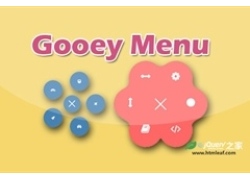 jQuery液态融合（gooey）样式导航菜单插件
