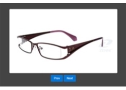 jQuery眼镜店360度产品全景预览