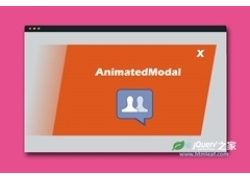 jQuery和CSS3全屏带过渡动画效果的模态窗口
