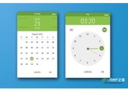 Bootstrap谷歌Material Design风格日期时间选择器