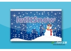 letItSnow.js | 简单的网页飘雪特效jQuery插件