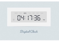html5超逼真带定时功能的电子数字时钟