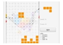 js俄罗斯方块网页游戏特效