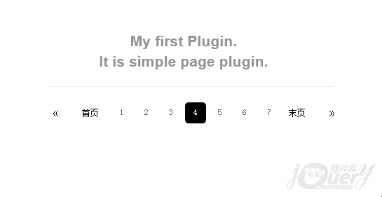 简单实用的jQuery分页插件Page