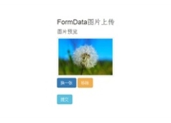 FormData图片上传预览插件