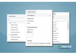 jquery下拉菜单插件SelectMenu