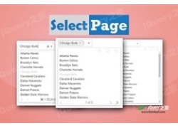 强大的jquery下拉分页选择插件SelectPage