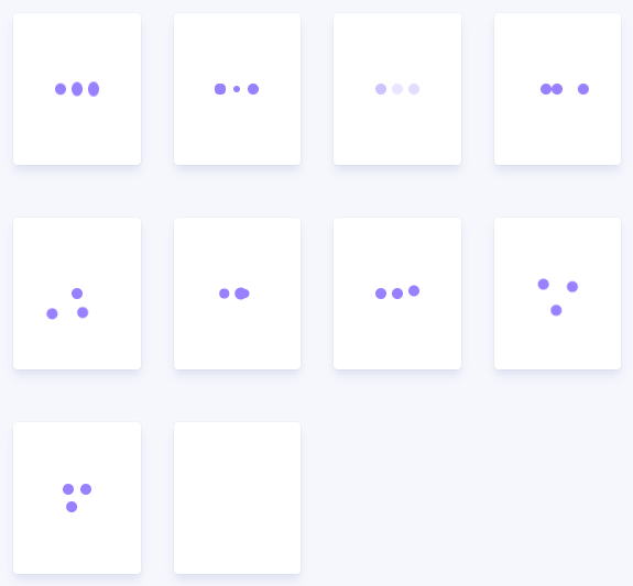 三圆点CSS3 loading加载动画特效