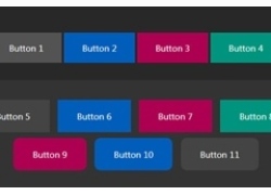 JS+CSS3鼠标悬停按钮反光特效