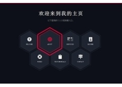 CSS3蜂窝状快捷导航代码