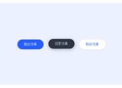 CSS3按钮鼠标悬停动画特效