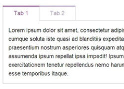 简易CSS3 Tab菜单 Tab切换滑块动画