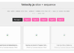 分享JQuery动画插件Velocity.js的六种列表加载特效
