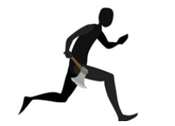 一款纯html5实现的人跑步动画